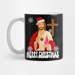 Christmas Holiday Jesus Cross Mug